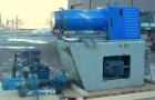 Used Morehose Cowles Zinger Horizontal Media Mill, Model LV-40F, 304 Stainless Steel. Approximately 11