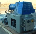 Used Morehose Cowles Zinger Horizontal Media Mill, Model LV-40F, 304 Stainless Steel. Approximately 11