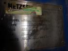 Used Netzsch Horizontal Media Mill, Model LMC60(E), Carbon Steel Jacketed Chamber, Porcelain Lined. Capacity 49.5 liters. Chamber approximately 11-3/4