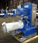 Used Netzsch Horizontal Media Mill, Model LMC60(E), Carbon Steel Jacketed Chamber, Porcelain Lined. Capacity 49.5 liters. Chamber approximately 11-3/4