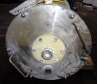 Used Netzsch Horizontal Media Mill, Model LMC60(E), Carbon Steel Jacketed Chamber, Porcelain Lined. Capacity 49.5 liters. Chamber approximately 11-3/4