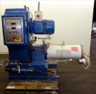 Used Netzsch Horizontal Media Mill, Model LMC60(E), Carbon Steel Jacketed Chamber, Porcelain Lined. Capacity 49.5 liters. Chamber approximately 11-3/4