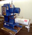 Used Netzsch Horizontal Media Mill, Model LMC60(E), Carbon Steel Jacketed Chamber, Porcelain Lined. Capacity 49.5 liters. Chamber approximately 11-3/4