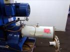 Used Netzsch Horizontal Media Mill, Model LMC60(E), Carbon Steel Jacketed Chamber, Porcelain Lined. Capacity 49.5 liters. Chamber approximately 11-3/4