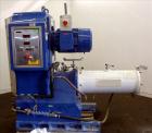 Used Netzsch Horizontal Media Mill, Model LMC60(E), Carbon Steel Jacketed Chamber, Porcelain Lined. Capacity 49.5 liters. Chamber approximately 11-3/4