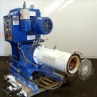 Used Netzsch Horizontal Media Mill, Model LMC60(E), Carbon Steel Jacketed Chamber, Porcelain Lined. Capacity 49.5 liters. Chamber approximately 11-3/4