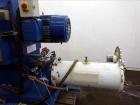 Used Netzsch Horizontal Media Mill, Model LMC60(X), Carbon Steel Jacketed Chamber, Porcelain Lined. Capacity 49.5 liters. Chamber approximately 11-3/4