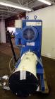 Used Netzsch Horizontal Media Mill, Model LMC60(X), Carbon Steel Jacketed Chamber, Porcelain Lined. Capacity 49.5 liters. Chamber approximately 11-3/4