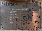 Used Netzsch Horizontal Media Mill, Model LME-100K