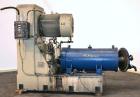 Used Netzsch Horizontal Media Mill, Model LME-200K, Type 574.77.08, Carbon Steel. Jacketed chamber capacity 59.9 gallon (227 liter). Throughput approximately 200-2000 liters per hour. Chamber approxi...