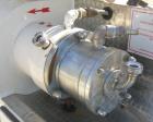 Used Netzsch Horizontal Media Mill, model LME1/LMJ05, type 574.01/506.01. Chrome lined chamber with stationary pins, approximately 3 7/8