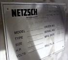 Used Stainless Steel Netzsch Small Horizontal Media Mill, Model LME4 / LMZ2