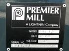 USED: Premier horizontal Supermill, model SML-1.5. 1.5 liter (.39 gallon) capacity, 304 stainless steel. Jacketed chamber approximately 4