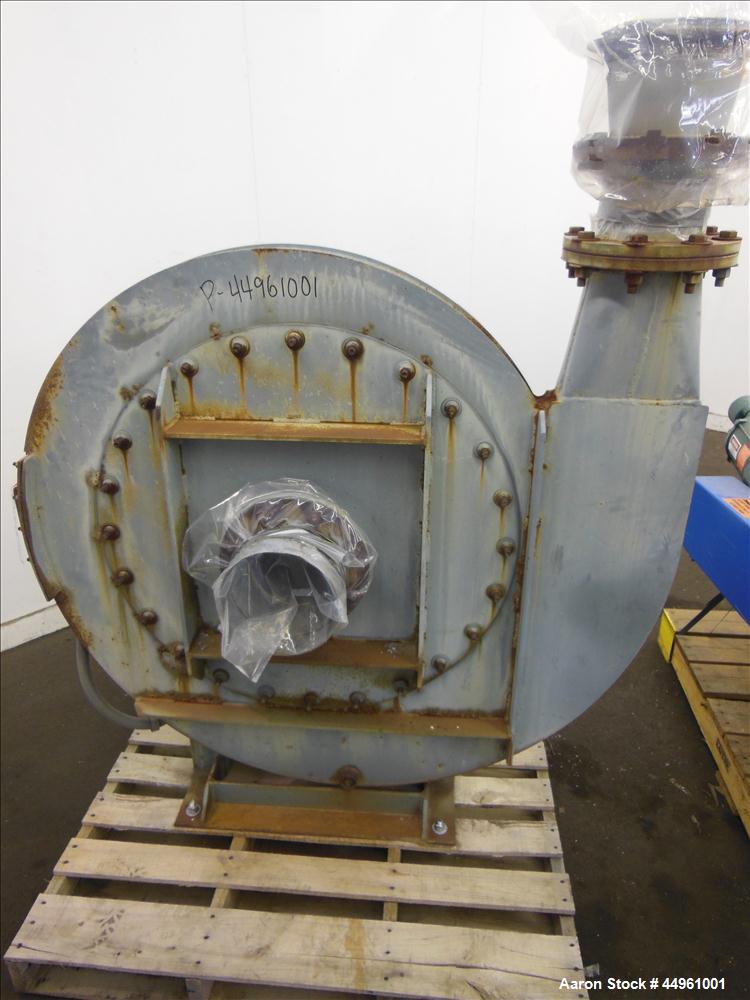 Used Hosokawa Micron Powder Systems ACM Air Classifying Mill, Model 10 ACM, 304 Stainless Steel. Approximate 11" diameter grinding chamber. Rotor driven by a 10 hp, 3/60/230/460 volt, 3500 rpm XP mot...