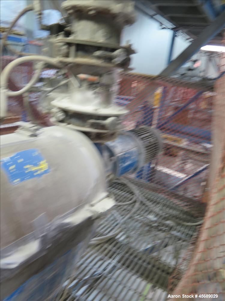 Used-Hosokawa Mikropul Pulverizer, Model 30ACM.  Carbon Steel Construction.  Includes; Kemutec Sifter, Model K650, Cyclone, ...