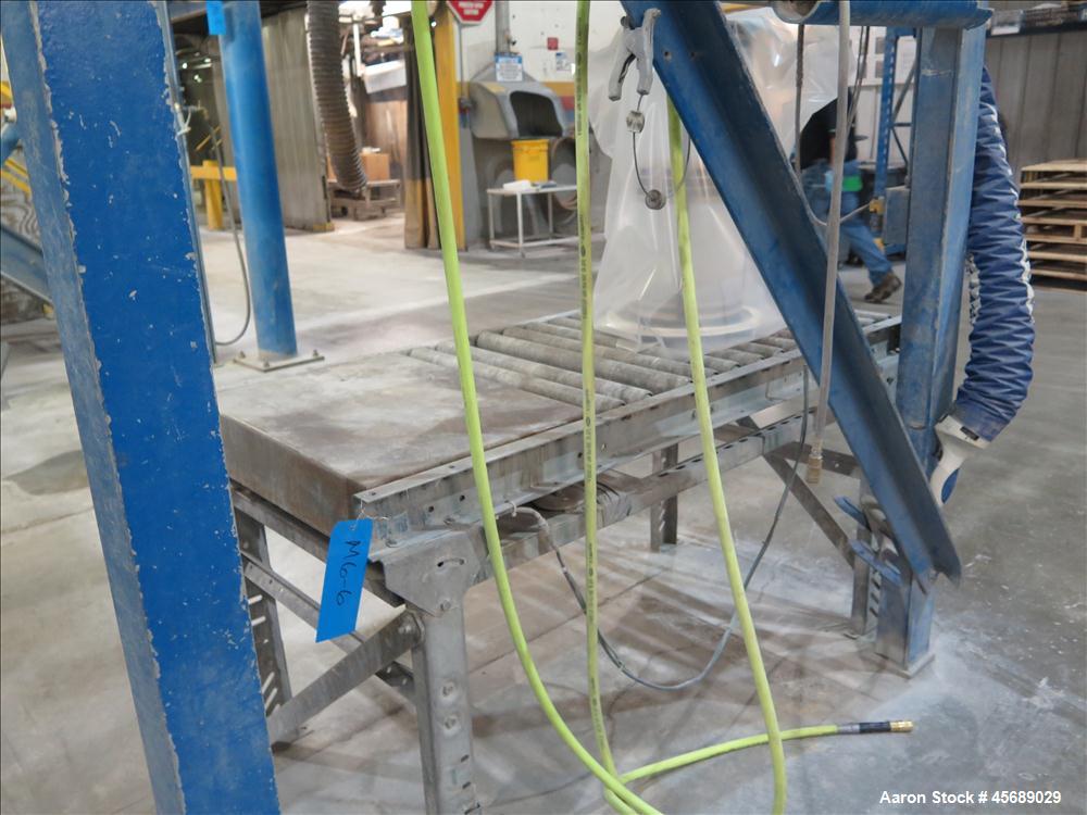 Used Hosokawa Mikropul Pulverizer, Model 30ACM.  Carbon Steel Construction.  Includes; Kemutec Sifter, Model K650, Cyclone, Mikro-Pulsaire Dust Collector, Schmalz Box Lifter, Toledo Scale and Control...