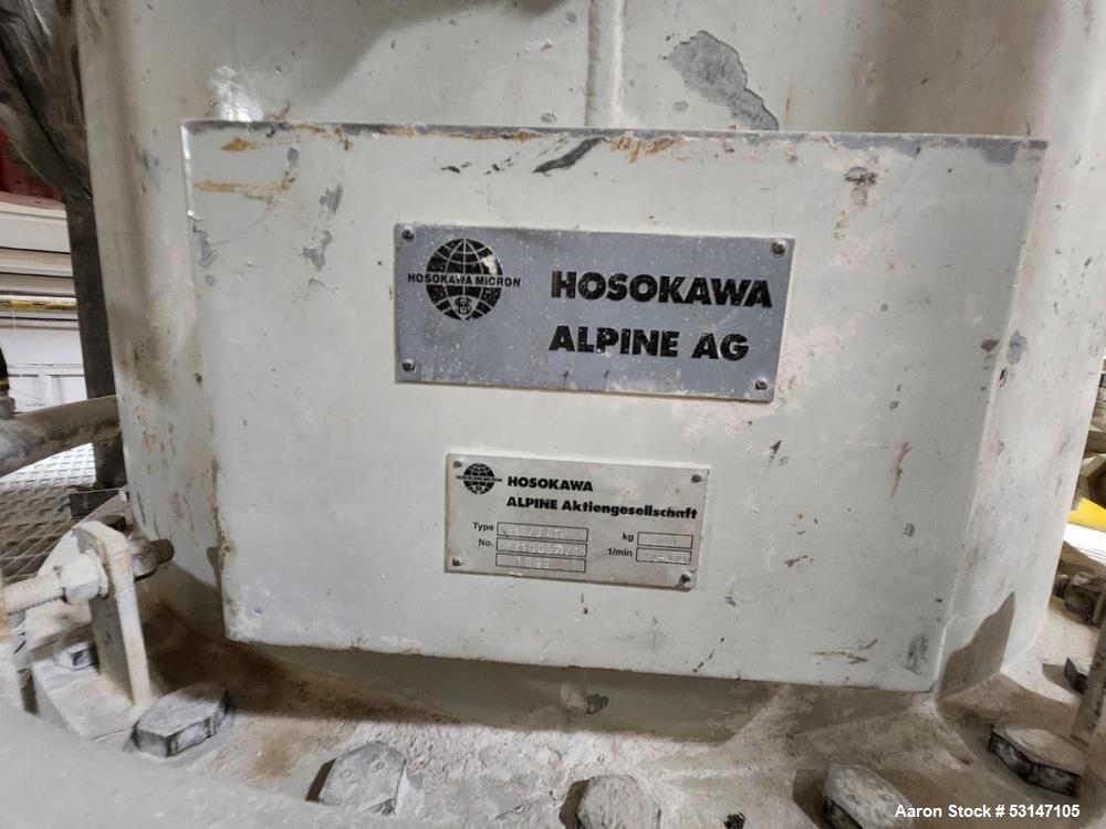 Used Hosokawa Alpine Turboplex ATP 315/3 Ultrafine Air Classifier System – Ceramic Lined, 6–150 Micron, 3-Wheel High Efficiency Design