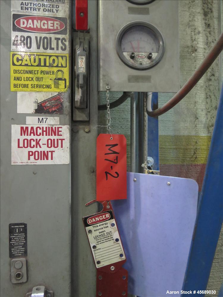 Used Hosokawa Mikropul Pulverizer, Model 40ACM.  Carbon Steel Construction.  Includes; AZO Sifter, Model E650, Cyclone, Mikro-Pulsaire Dust Collector, Schmalz Box Lifter, Toledo Scale and Control.  C...