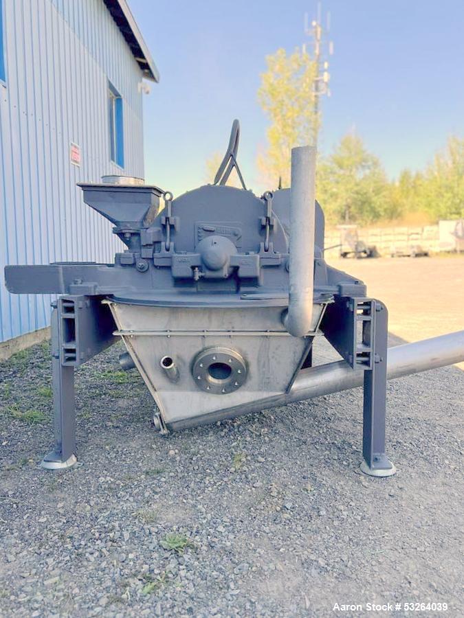 Used – Hosokawa Mikro Pulverizer Model 4SCB – Carbon Steel, 60 HP, Food Application