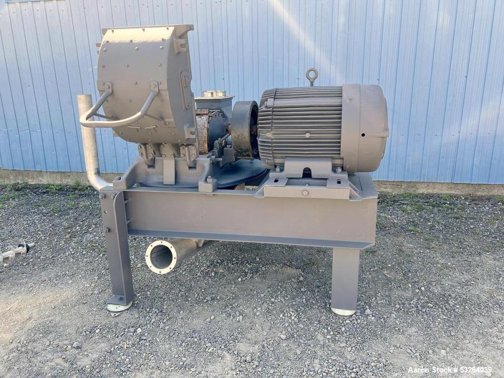 Used – Hosokawa Mikro Pulverizer Model 4SCB – Carbon Steel, 60 HP, Food Application
