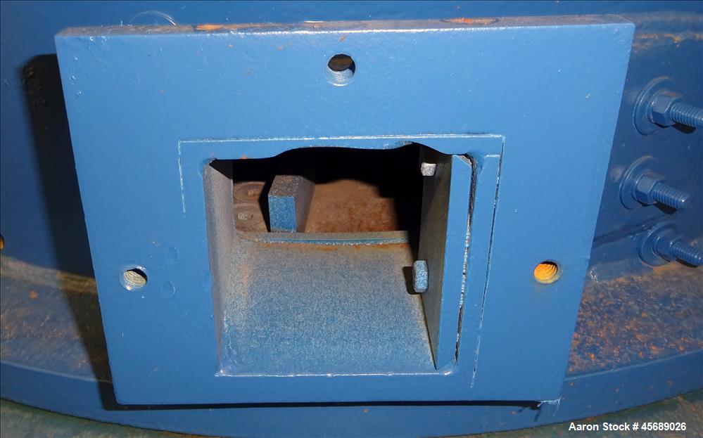 Used Hosokawa Mikropul Pulverizer, Model 60ACM, Carbon Steel. Approximate 31-1/2" diameter rotor. Driven by a 75hp, 3/60/230/460 volt, 1770 rpm motor. Separator driven by a 10hp, 3/60/230/460 volt, 1...