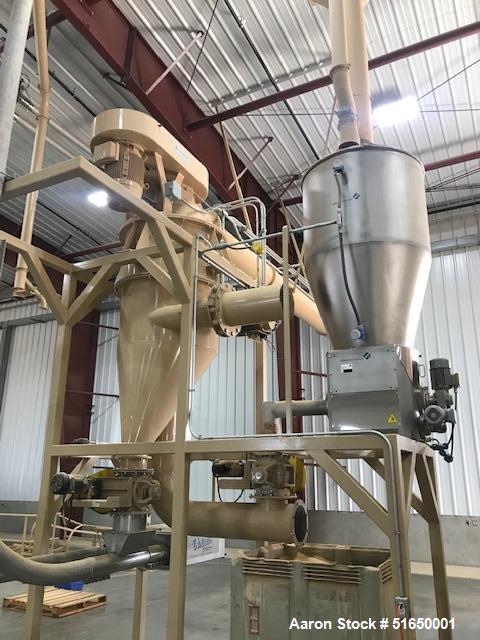 Used Hosokawa Model ACM300 Vertical Air Classifier System