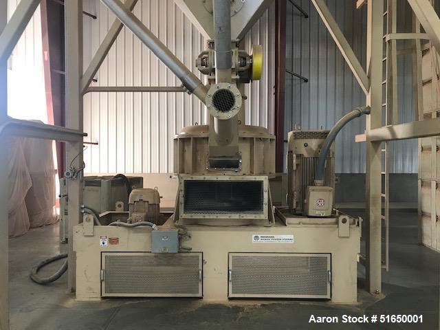 Used-Hosokawa Model ACM300 Vertical Air Classifier System