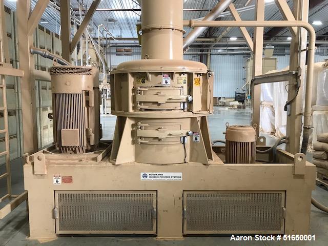 Used Hosokawa Model ACM300 Vertical Air Classifier System