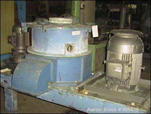 USED: Model ACM60 Hosokawa Mikropul Pulverizer, stainless steel construction. 60 hp main drive, classifier. Year 1979.