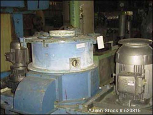 USED: Model ACM60 Hosokawa Mikropul Pulverizer, stainless steel construction. 60 hp main drive, classifier. Year 1979.