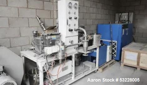 Used Hosokawa Multiprocessor ZPS Milling System | ACM Mill w/ ATP Classifier & Alpine 100 AFG Jet Mill | Frame Mounted