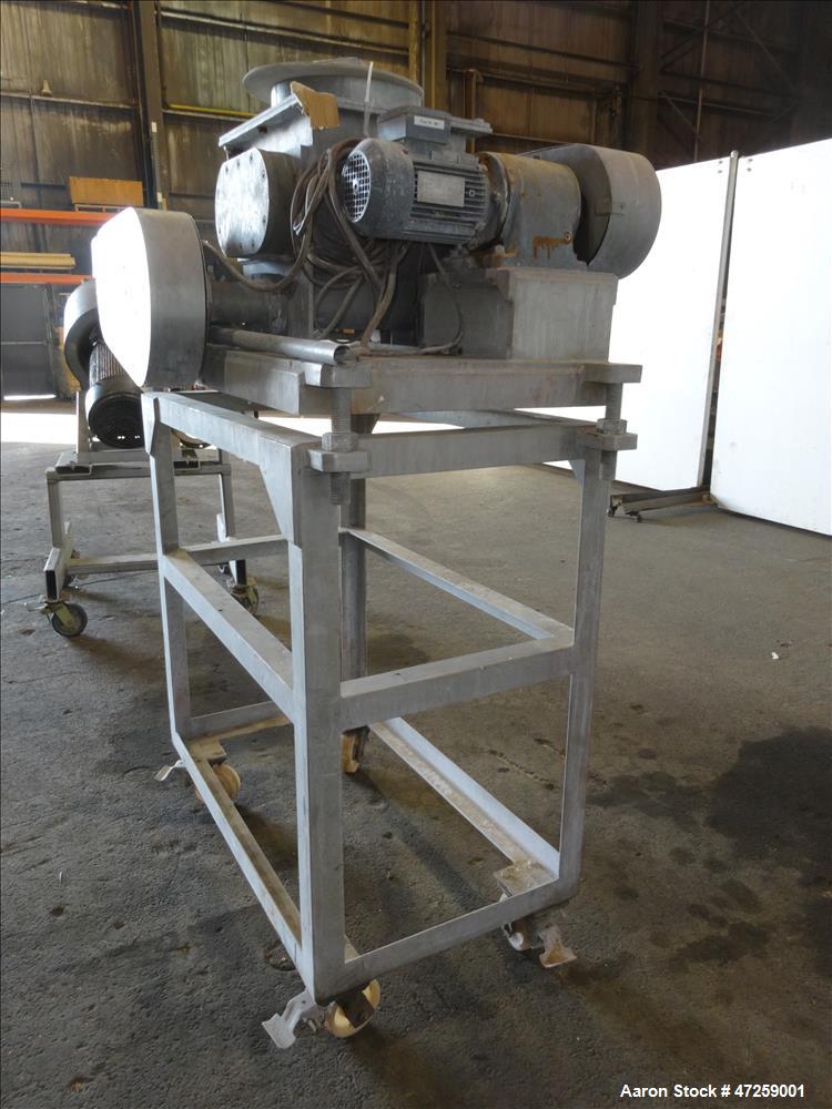Used Hosokawa Micron Milling System Consisting Of: (1) Hosokawa Micron Dryer, model MDV-1, stainless steel. Approximate 125 kg/hr. maximum evaporation capacity depending on product. Approximate 10" d...