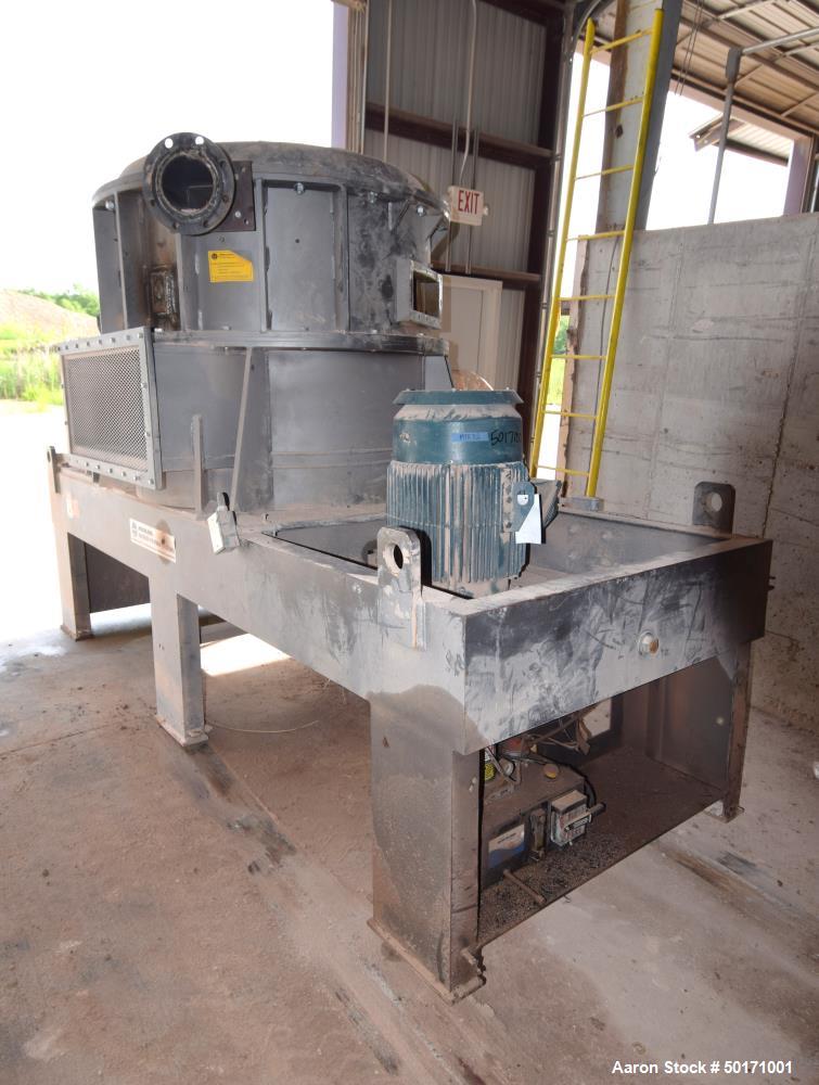 Used Hosokawa Micron Powder Systems Air Classifying Mill, Model Mikro-ACM 300.