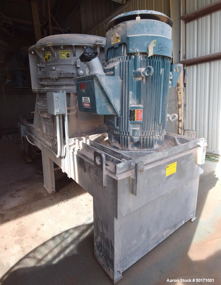 Used- Hosokawa Micron Powder Systems Air Classifying Mill, Model Mikro-ACM 300.