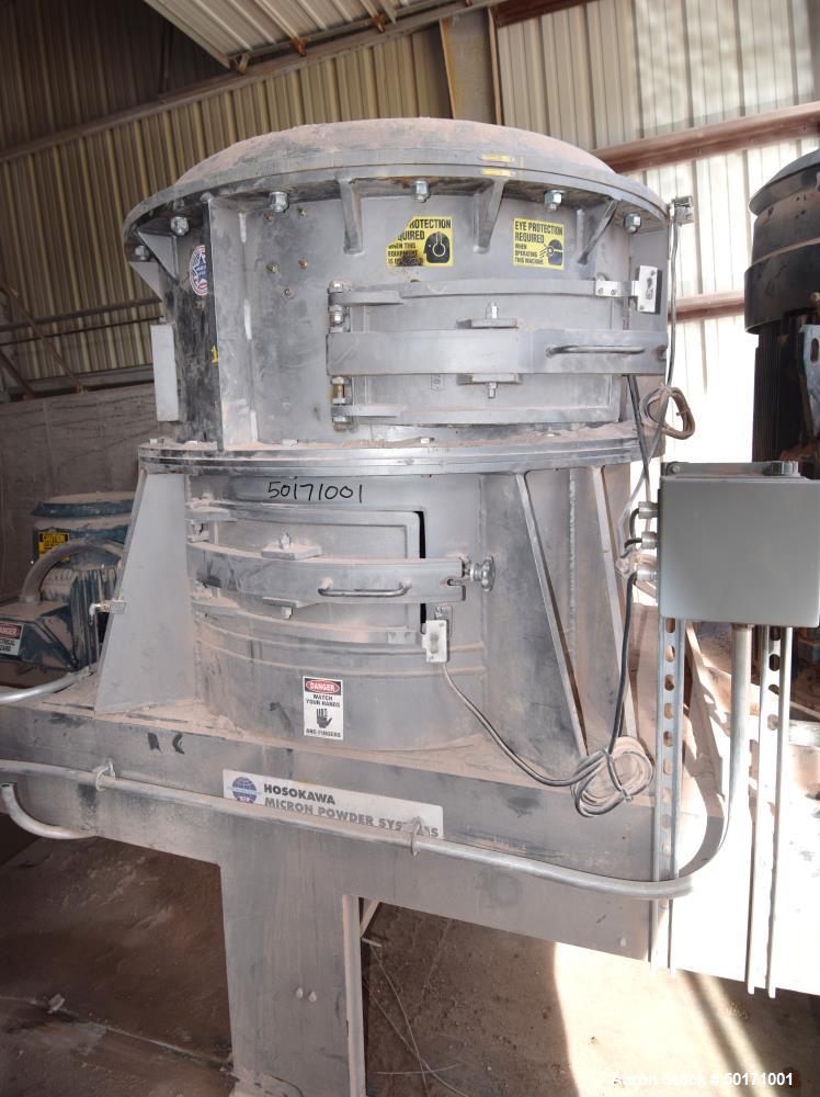 Used Hosokawa Micron Powder Systems Air Classifying Mill, Model Mikro-ACM 300.