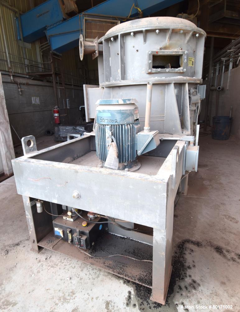 Used Hosokawa Micron Powder Systems Air Classifying Mill, Model Mikro-ACM 300.