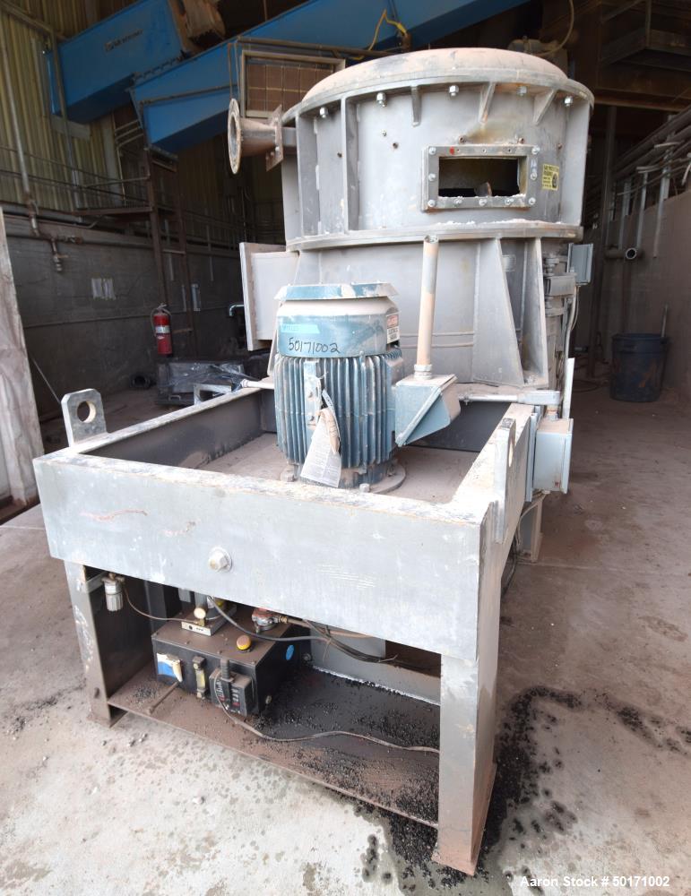 Used- Hosokawa Micron Powder Systems Air Classifying Mill, Model Mikro-ACM 300.