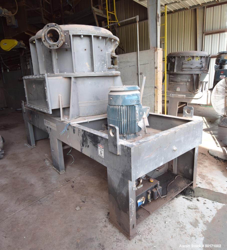 Used Hosokawa Micron Powder Systems Air Classifying Mill, Model Mikro-ACM 300.