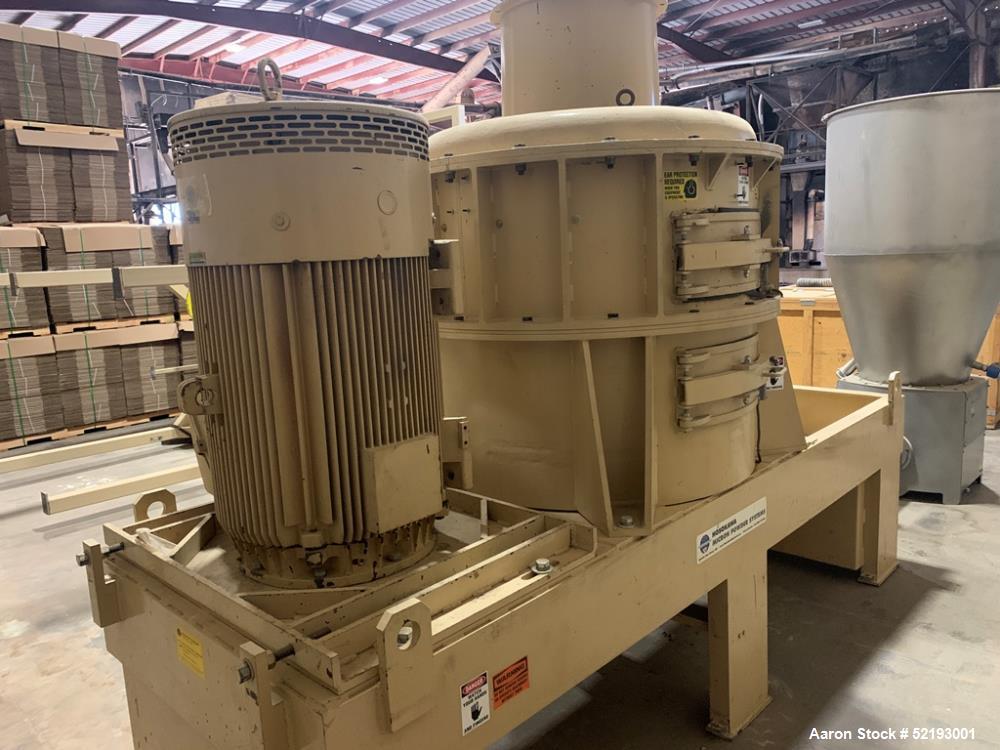 Used Hosokawa Mikro-ACM Model 300 Air Classifying Mill