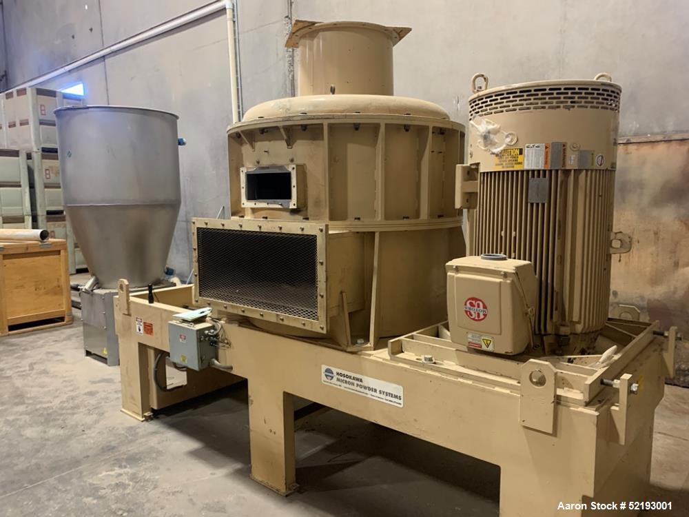 Used Hosokawa Mikro-ACM Model 300 Air Classifying Mill