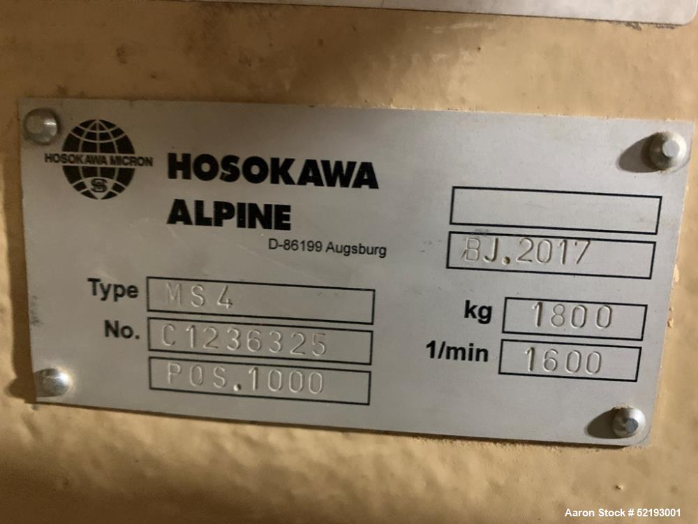 Used Hosokawa Mikro-ACM Model 300 Air Classifying Mill