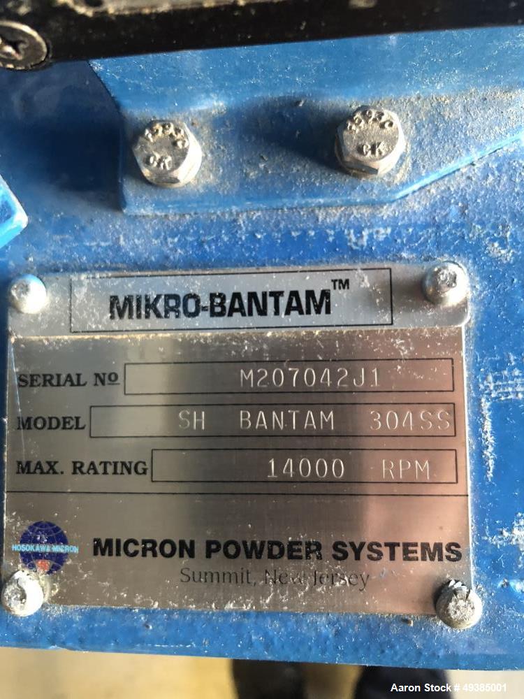 Used Hosokawa Micron: Micron Powder Systems