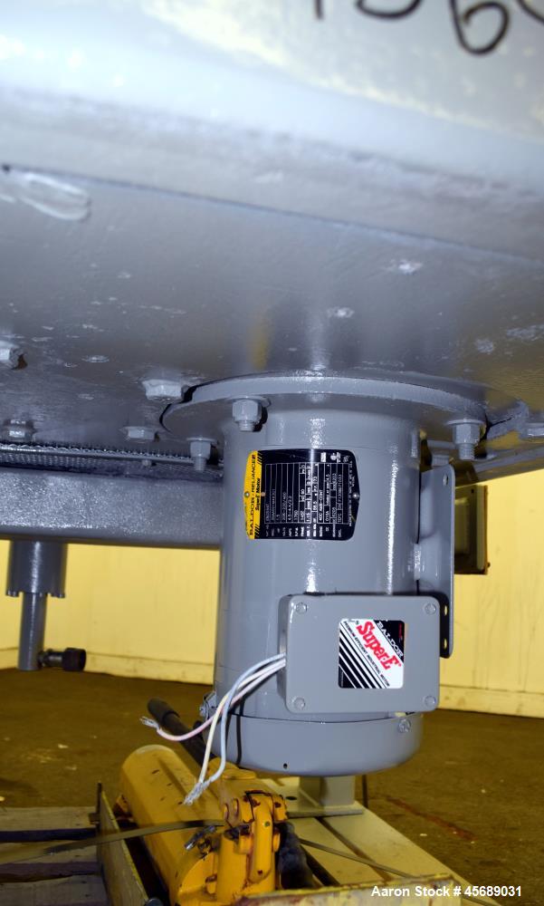 Used Kemutec PPS Air Classifying Mill, Model 2 CMT, Carbon Steel. Approximate 13" diameter grinding chamber. Rotor driven by a 10hp, 3/60/208-230/460 volt, 3500 rpm motor, classifier wheel driven by ...