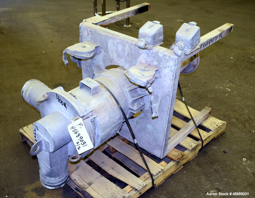 Used Kemutec PPS Air Classifying Mill, Model 2 CMT, Carbon Steel. Approximate 13" diameter grinding chamber. Rotor driven by a 10hp, 3/60/208-230/460 volt, 3500 rpm motor, classifier wheel driven by ...