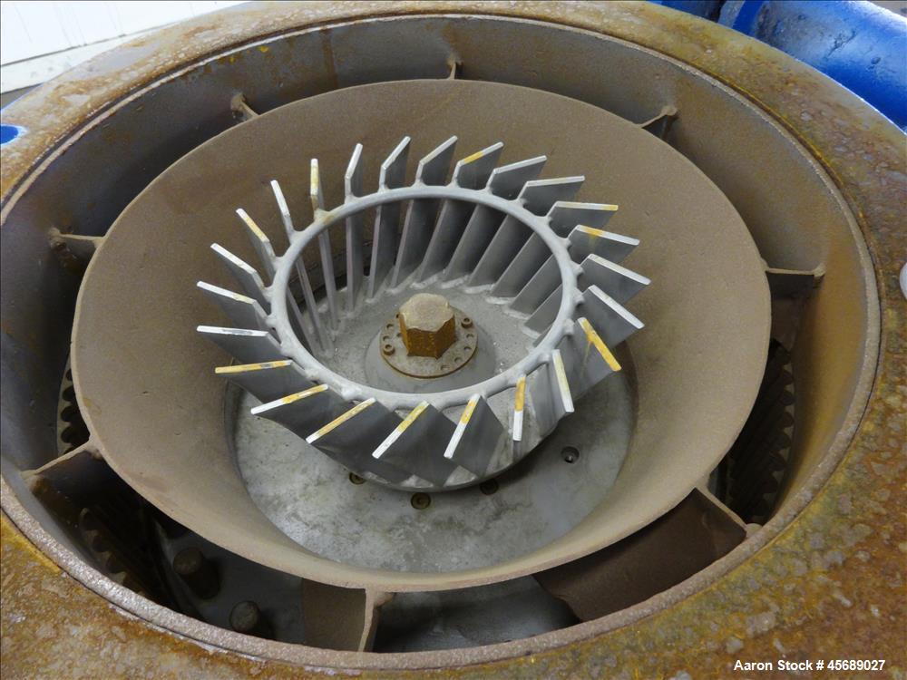 Used PPS Kemutec Air Classifier Mill, Model 5-CMT, Carbon Steel.