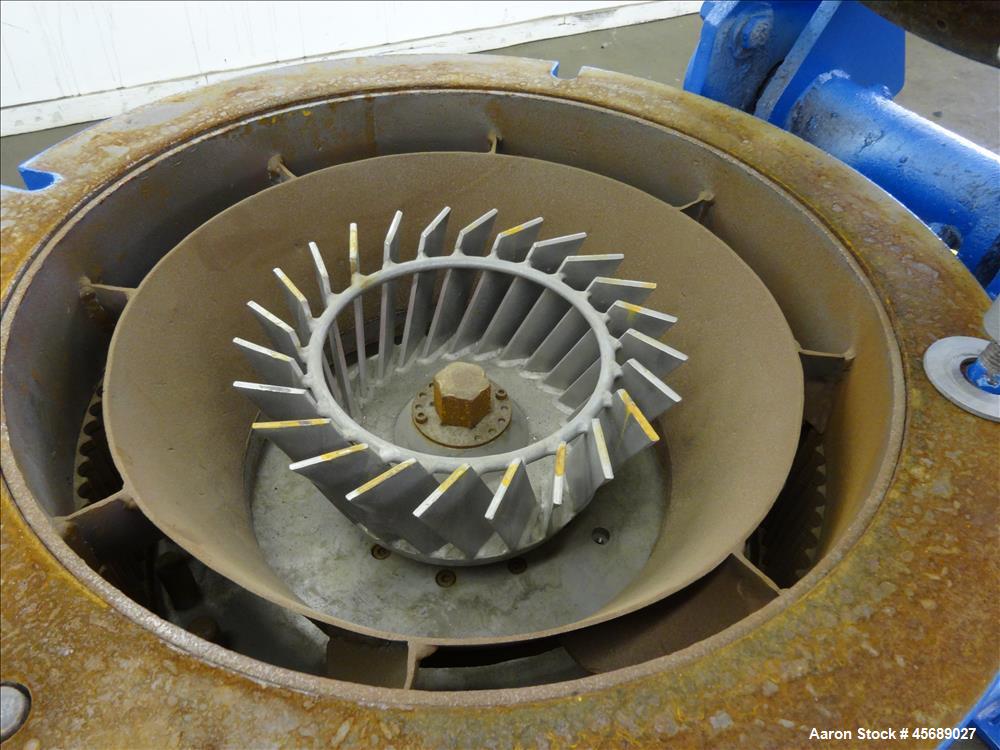 Used PPS Kemutec Air Classifier Mill, Model 5-CMT, Carbon Steel.