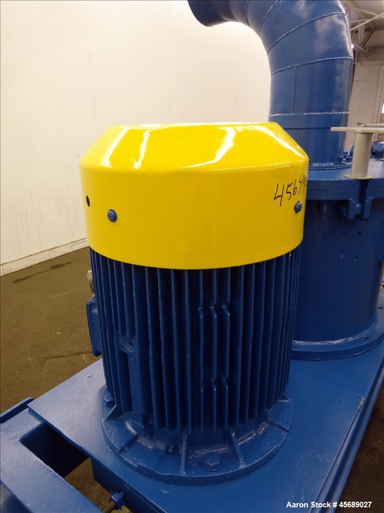 Used PPS Kemutec Air Classifier Mill, Model 5-CMT, Carbon Steel.
