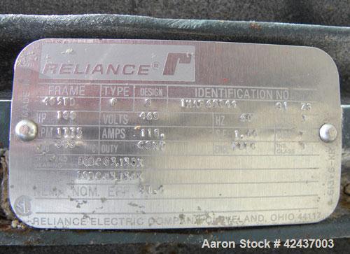 Used Mikro Air Classifying Mill, Model 60ACM, Carbon Steel. Approximate 30’’ diameter grinding chamber. Maximum rotor speed 3000 rpm, driven by a 100 hp, 3/60/460 volt, 1750 rpm motor. Top mounted se...