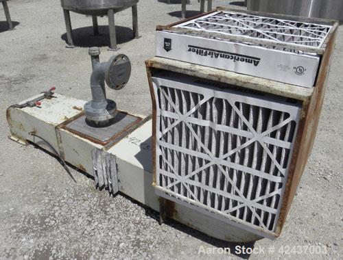 Used Mikro Air Classifying Mill, Model 60ACM, Carbon Steel. Approximate 30’’ diameter grinding chamber. Maximum rotor speed 3000 rpm, driven by a 100 hp, 3/60/460 volt, 1750 rpm motor. Top mounted se...