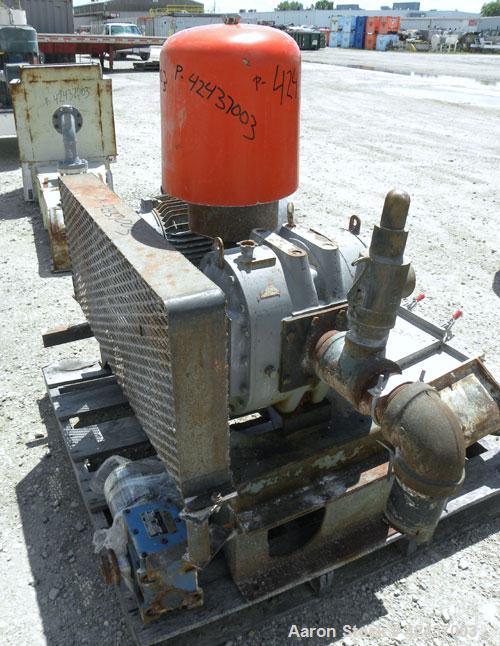 Used Mikro Air Classifying Mill, Model 60ACM, Carbon Steel. Approximate 30’’ diameter grinding chamber. Maximum rotor speed 3000 rpm, driven by a 100 hp, 3/60/460 volt, 1750 rpm motor. Top mounted se...